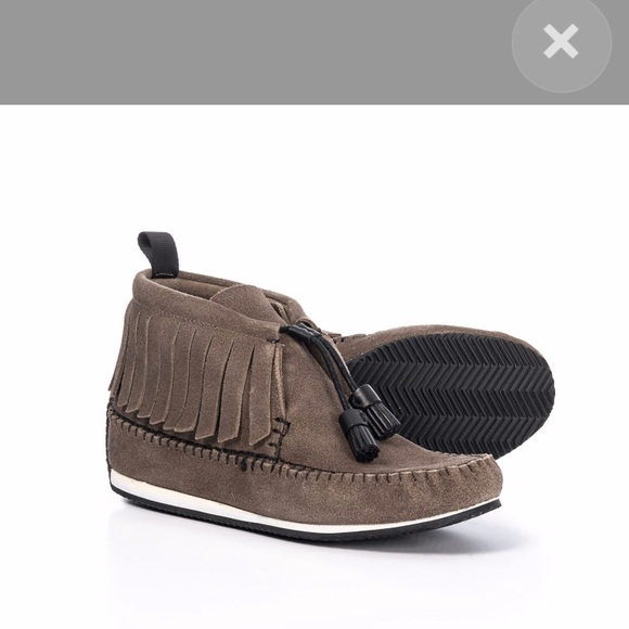 Rag & Bone Taupe Ankle Boots - Picture 6 of 8